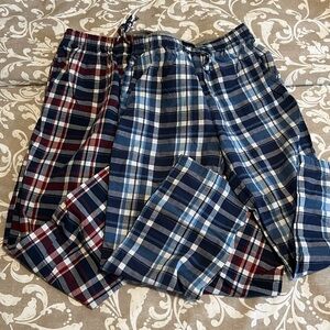 2 Pajamas Bottoms Size L length 32